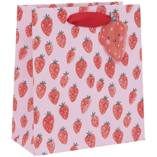 Medium Sweet Strawberries Gift Bag