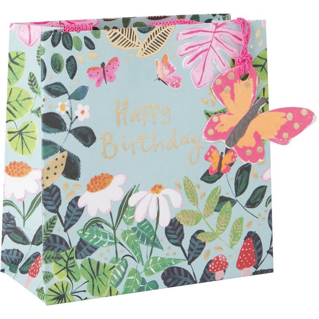 Small Butterfly Garden Gift Bag
