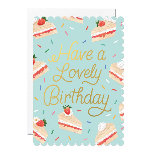Victoria Sponge Card