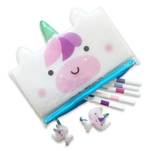 Load image into Gallery viewer, Squishy Unicorn Pencil Case