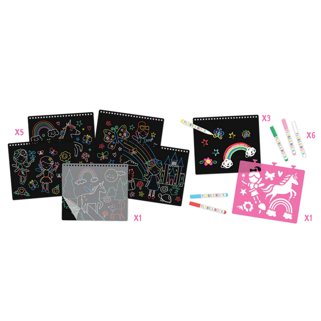 Rainbow Fairy Chalk Board Sketchbook