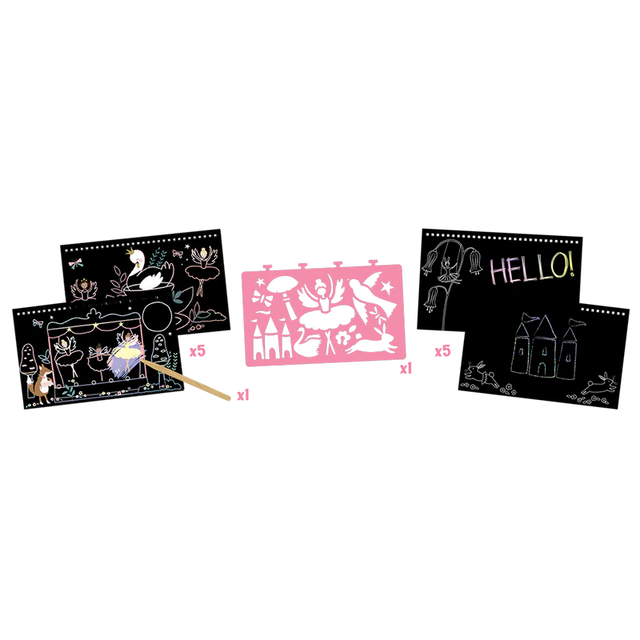 Fantasy Scratch & Play Pad