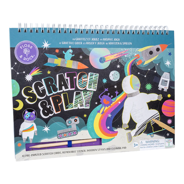 Space Scratch & Play Pad
