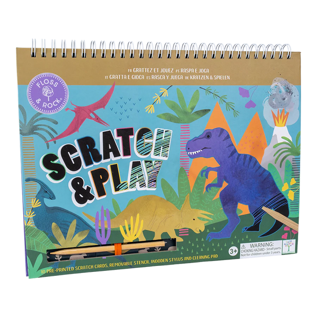 Dinosaur Scratch & Play Pad