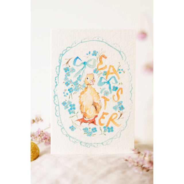 Easter Duckling Card