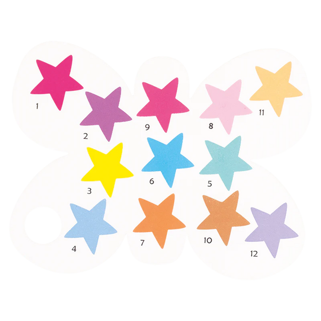 Fantasy Paint By Numbers Pad