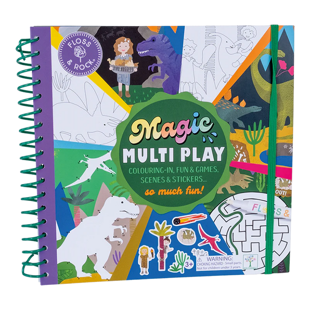 Magic Multi Play Book: Dinosaur