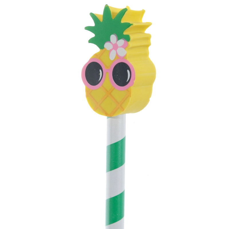 Tropical Pencil & Eraser