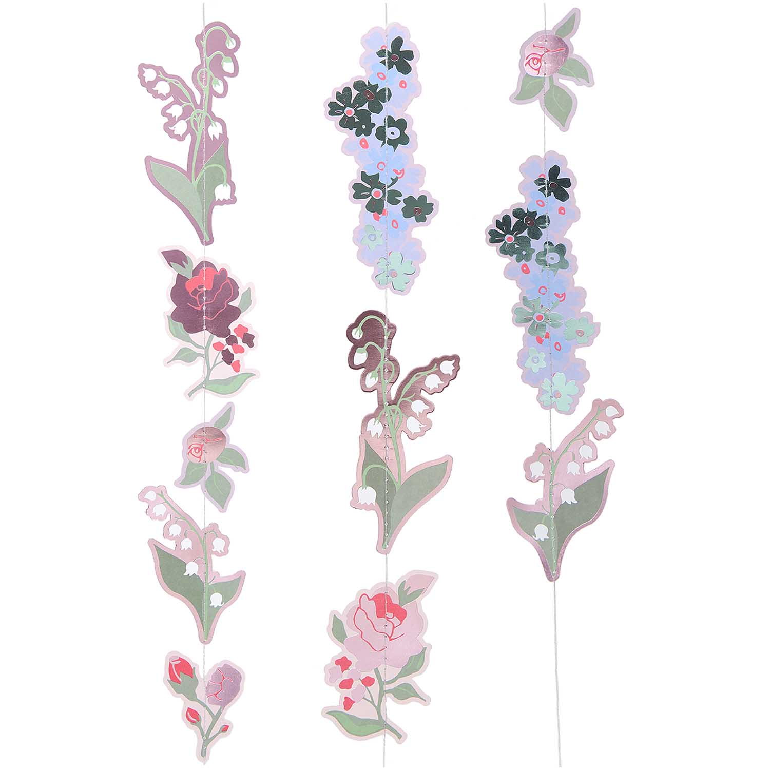 Forget Me Not Sewn Garland