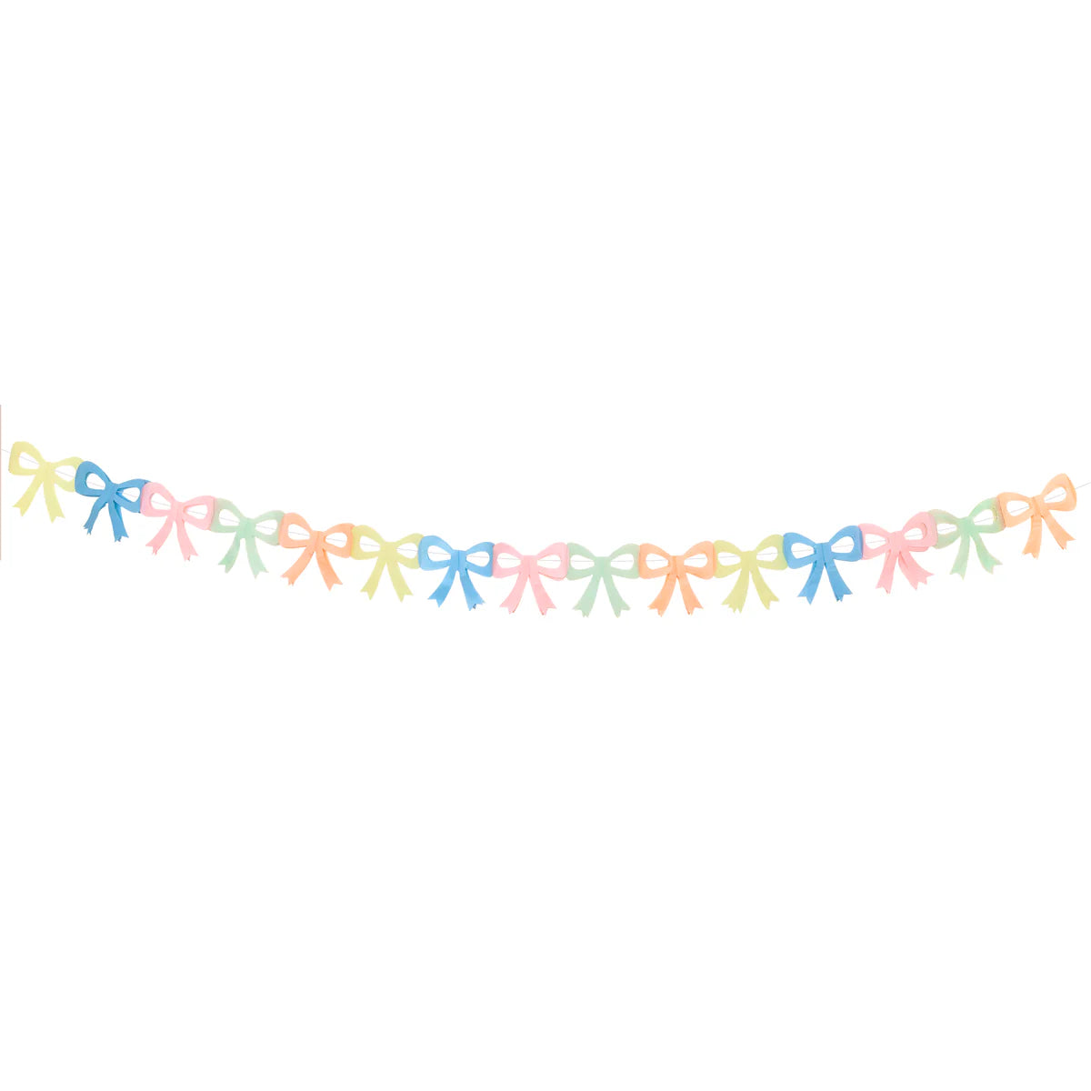 Bow Tissue Paper Garlands