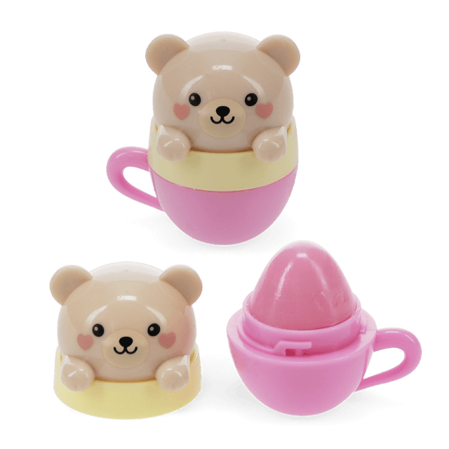 Tea Cup Animal Friends Lipbalms