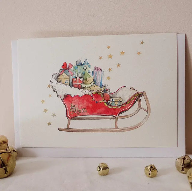 Christmas Sleigh Card
