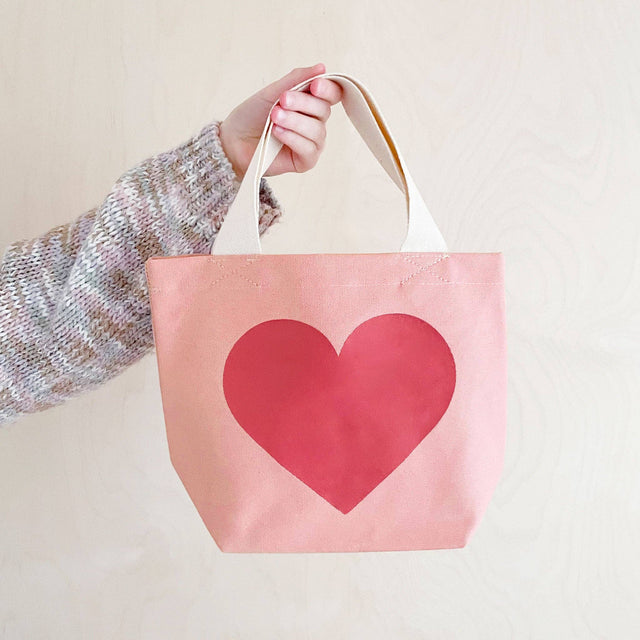Pink Little Heart Bag