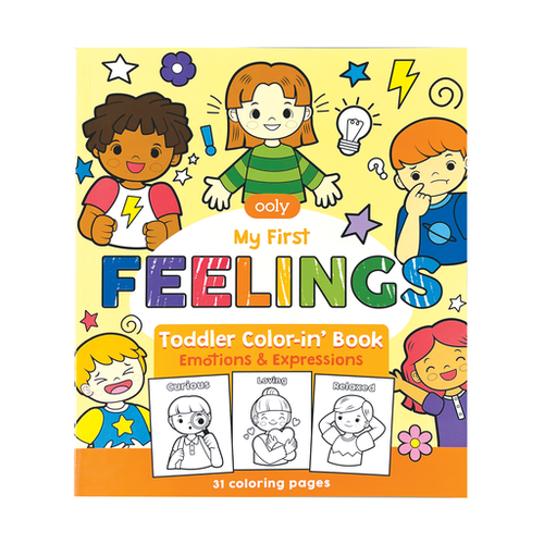 Feelings Colouring Book