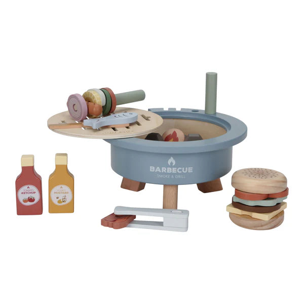 Wooden Barbecue Set