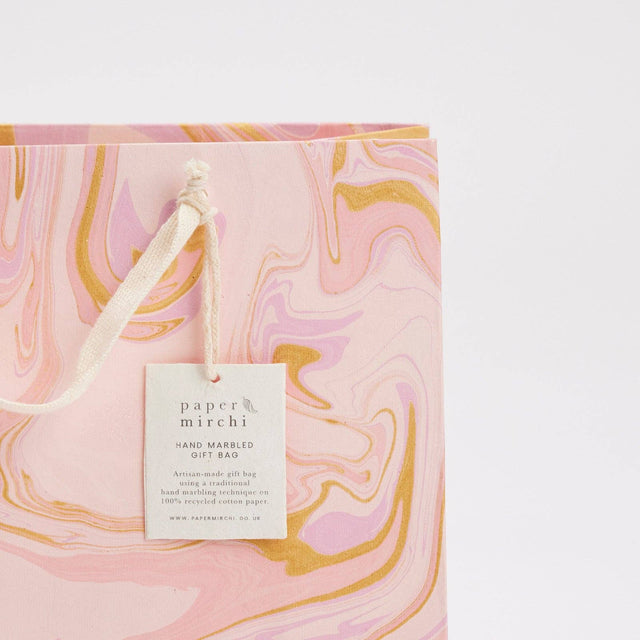 Medium Free Spirit Marbled Gift Bags