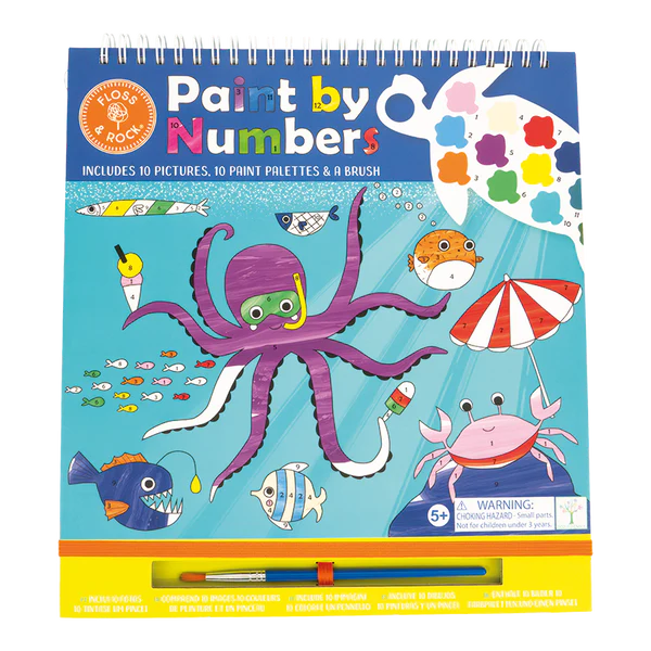 Paint By Numbers Pad: Ocean
