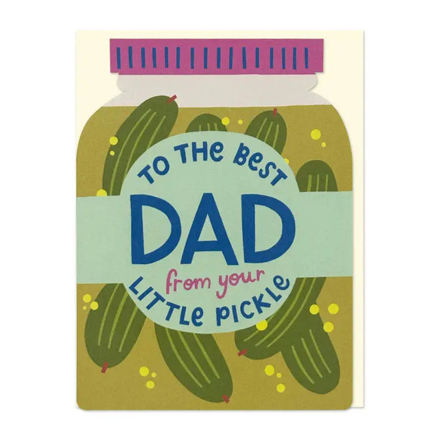 Mini Dad Pickle Card
