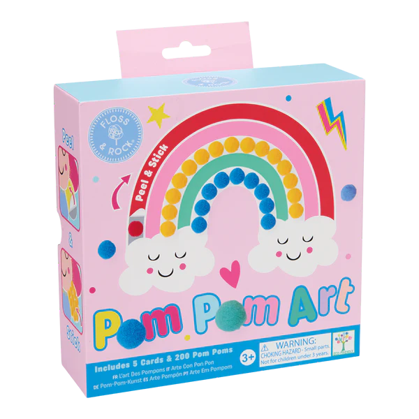 Pom Pom Art: Rainbow Fairy