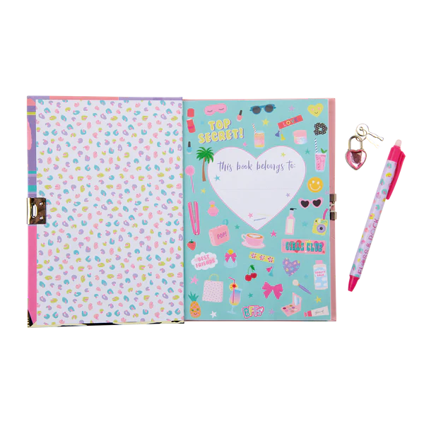 Fashion Friends Lockable Diaries