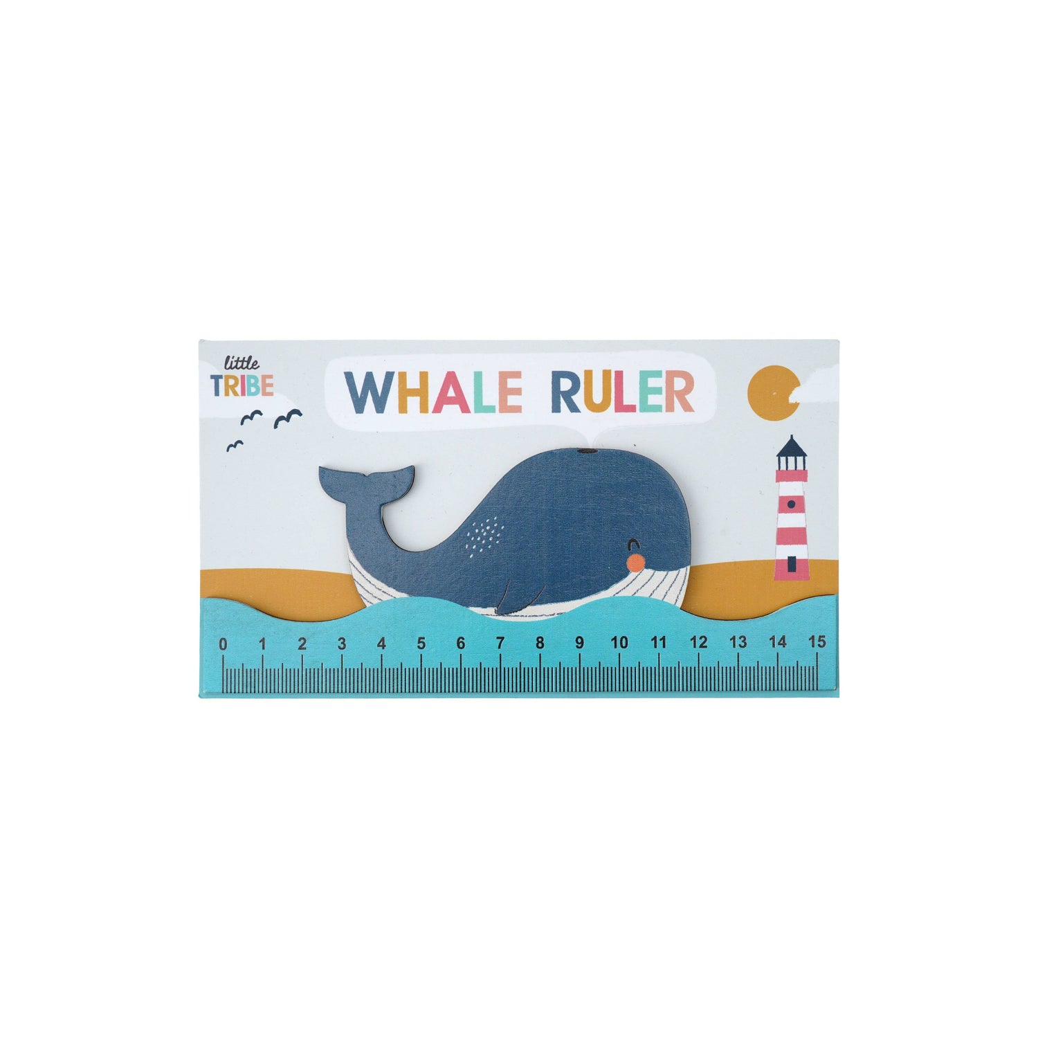 Wooden Whale Ruler
