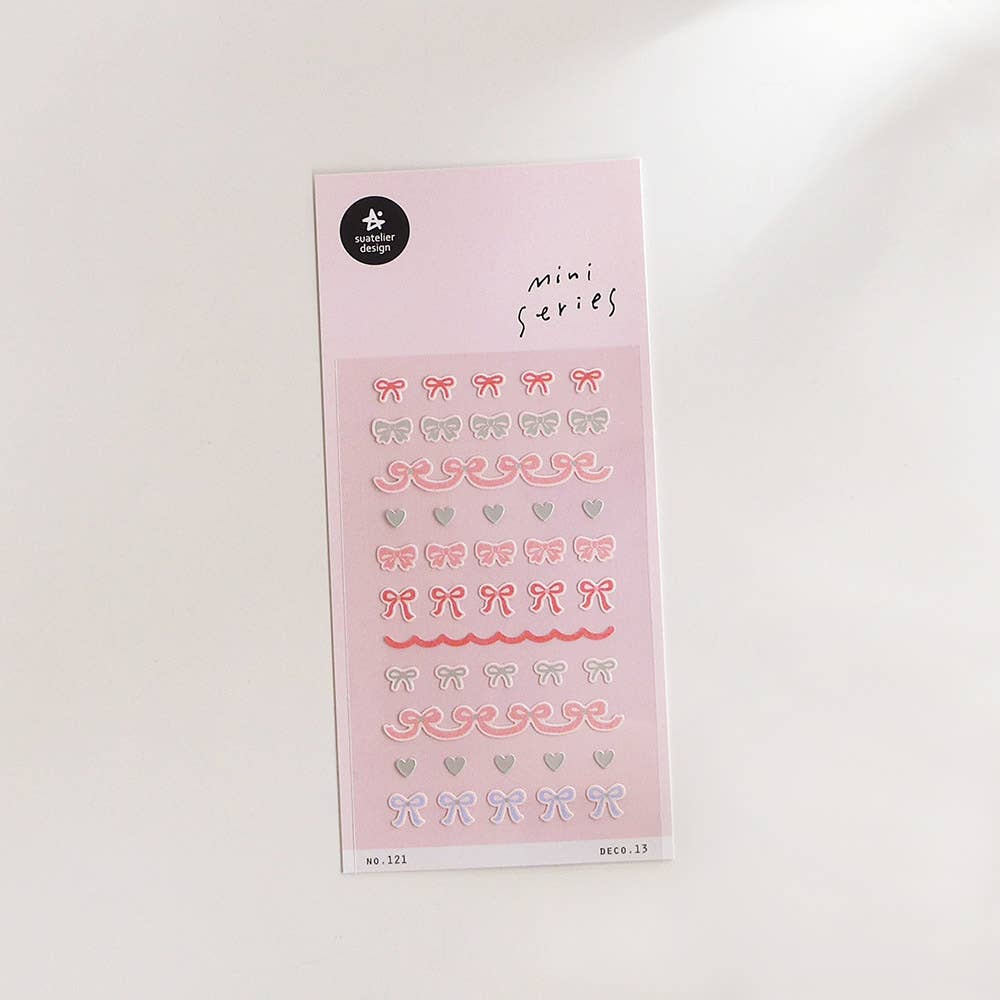 Mini Pretty Bows Stickers