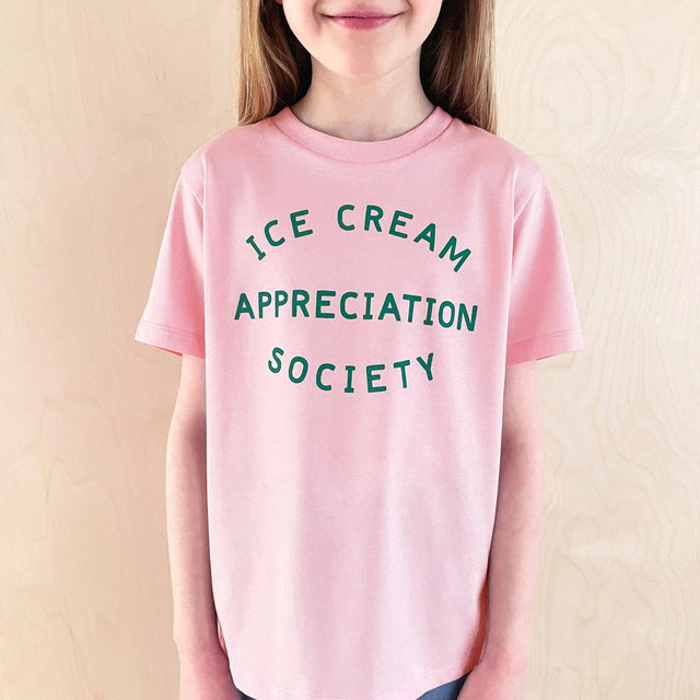 Strawberry Ice Cream Appreciation Society Kid's T-shirt