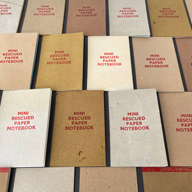 Mini Rescued Paper Notebook