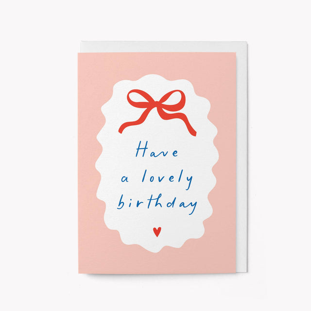 Lovely Birthday Card