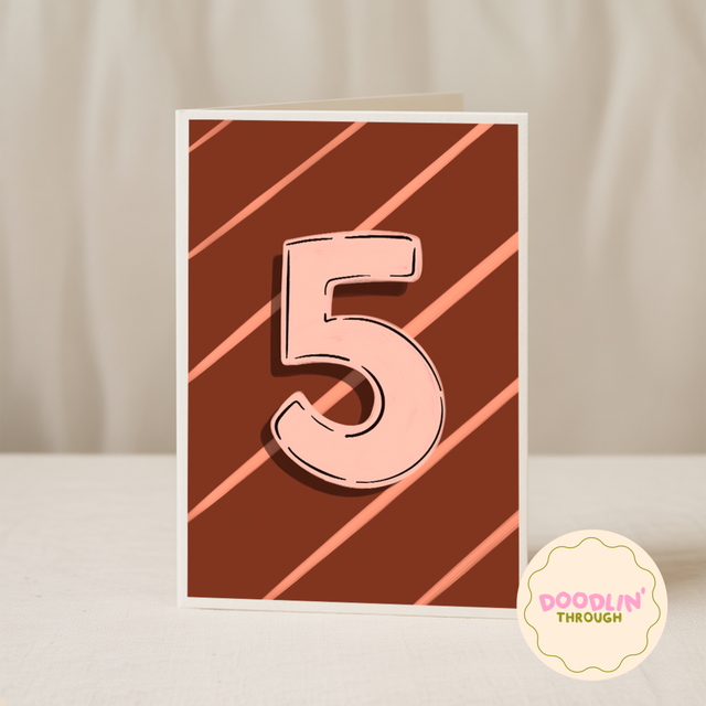 Age 5 Card