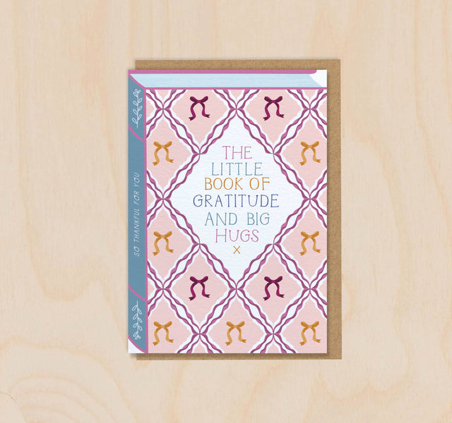 Little Book of Gratitude Book Card