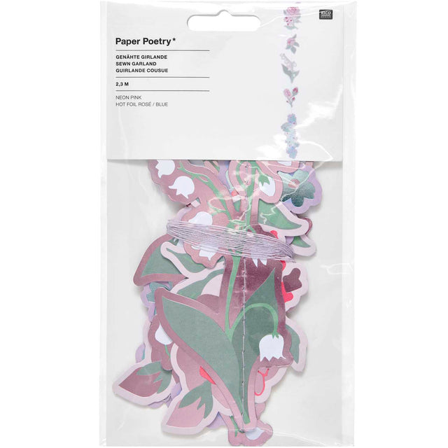 Forget Me Not Sewn Garland