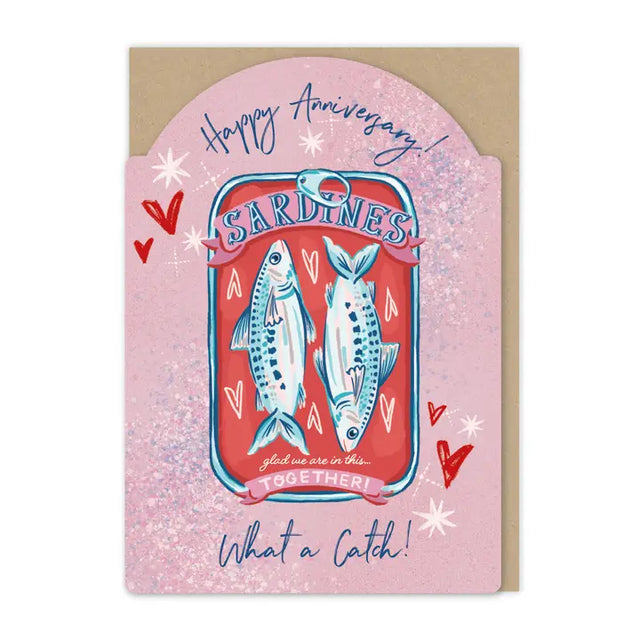 Anniversary Sardines Card