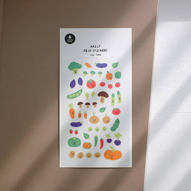Vegetable Feelings Stickers