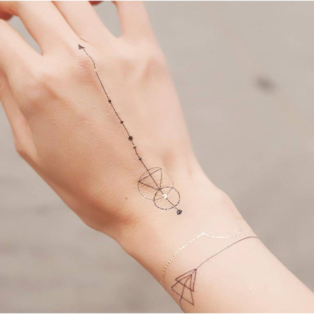 Constellation Temporary Tattoos Stickers