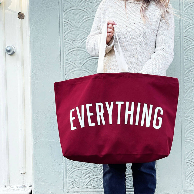 Burgundy Everything Big Bag