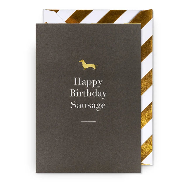 Happy Birthday Sausage Card