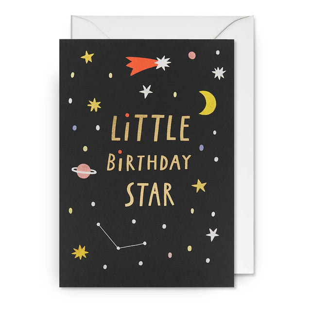 Little Birthday Star Card