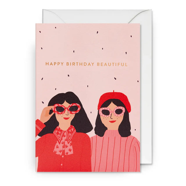 Happy Birthday Beautiful Card