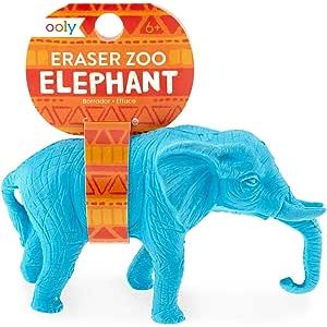 Blue Elephant Eraser