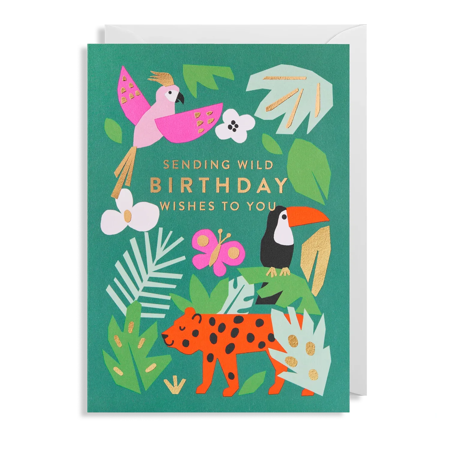 Wild Birthday Wishes Card