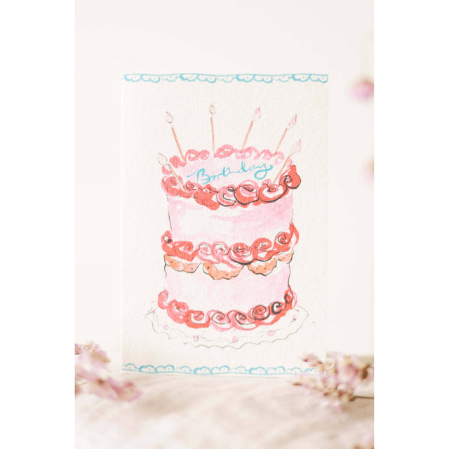 Birthday Gateaux Card