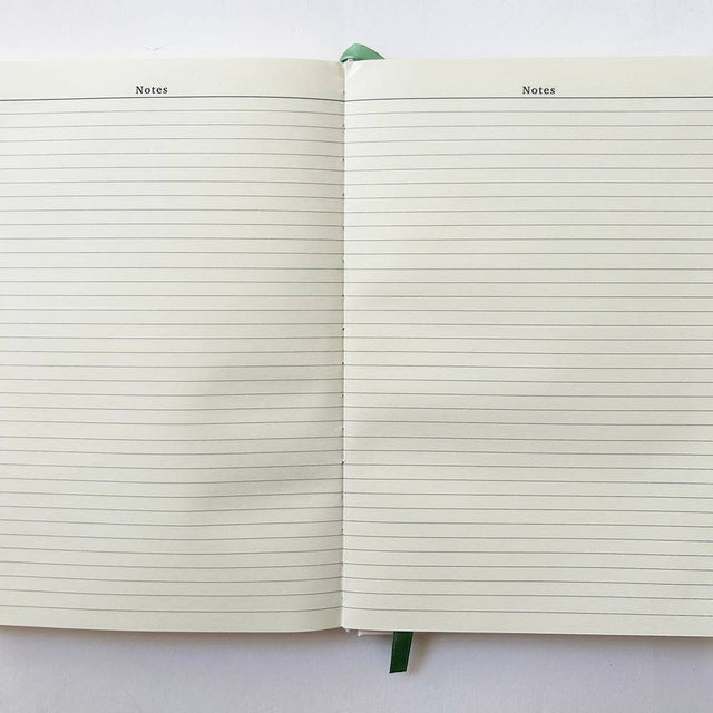 Floral Border Hard Cover Weekly Planner