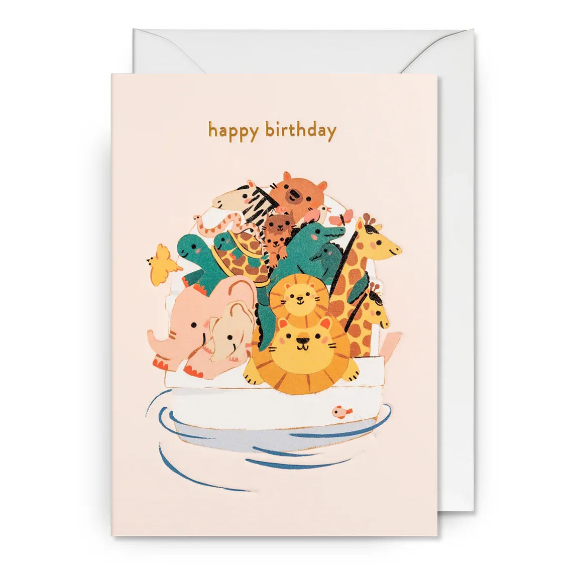 Animals Ark Birthday Card