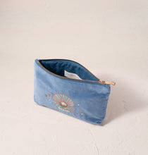 Load image into Gallery viewer, Pearl Shell Blue Mini Pouch