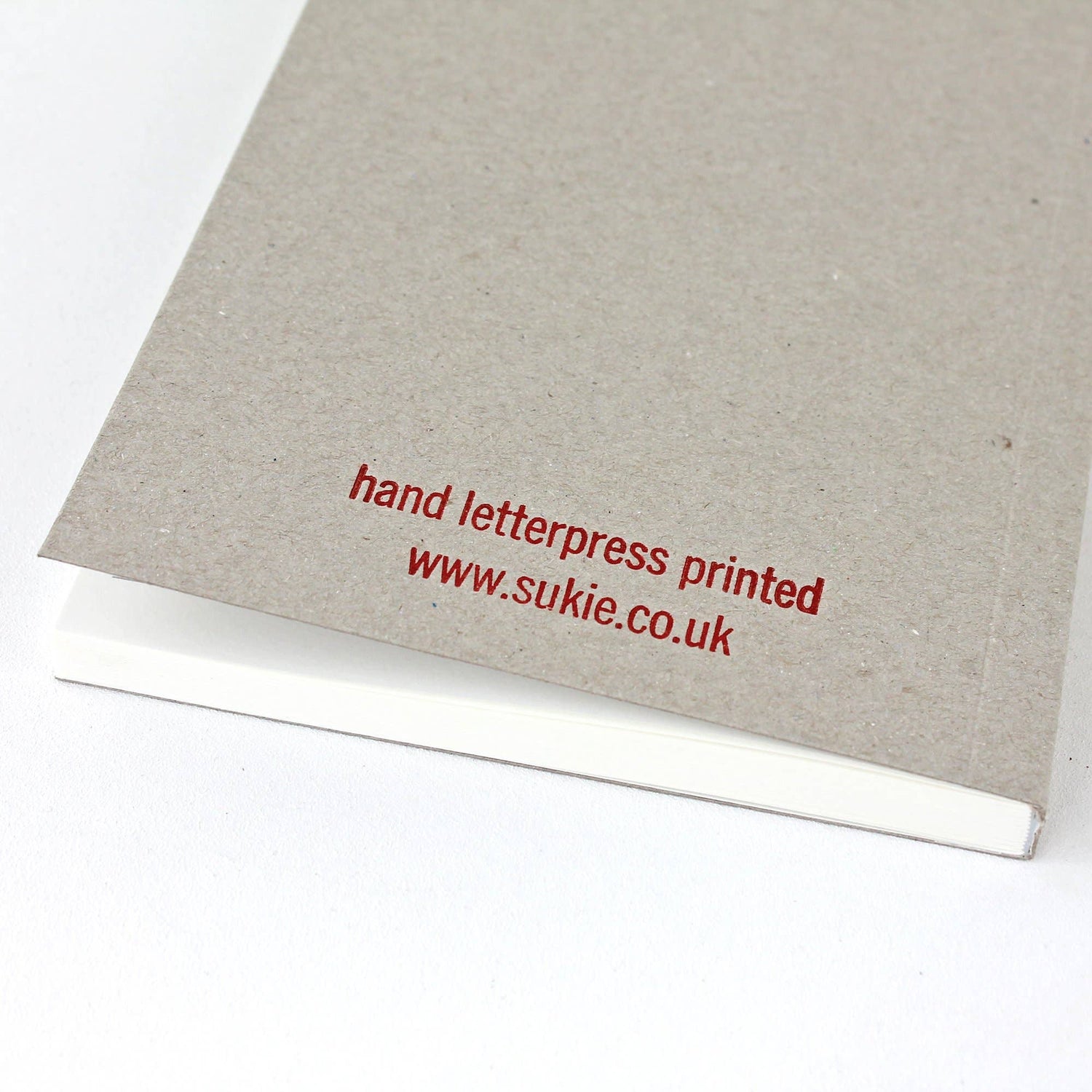 Letterpress Top Secret Notebook