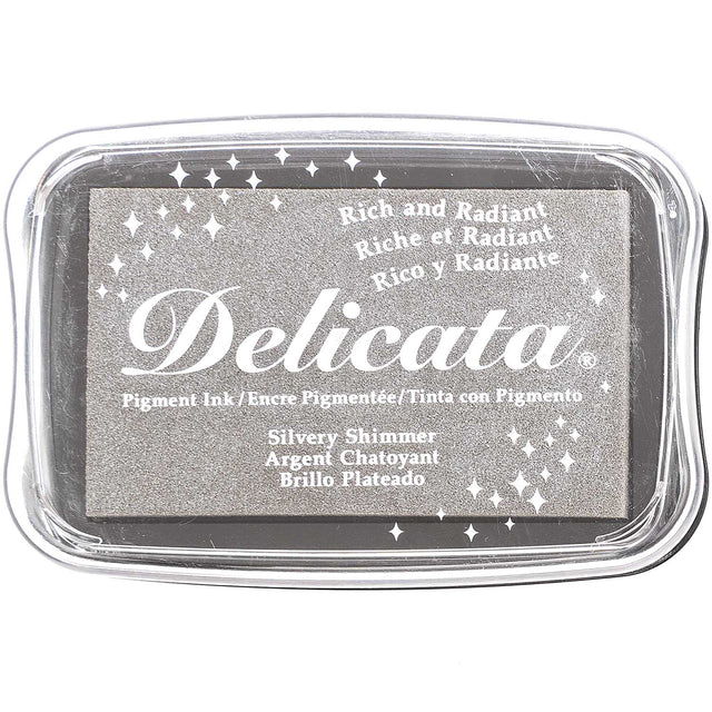 Silver Large Ink Pad