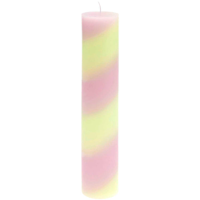 Striped Berry And Mint Candle