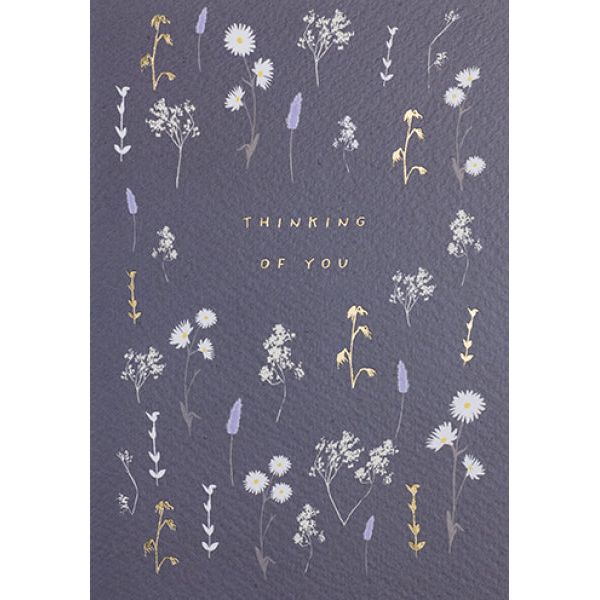 Thinking Of You Floral Stems Card
