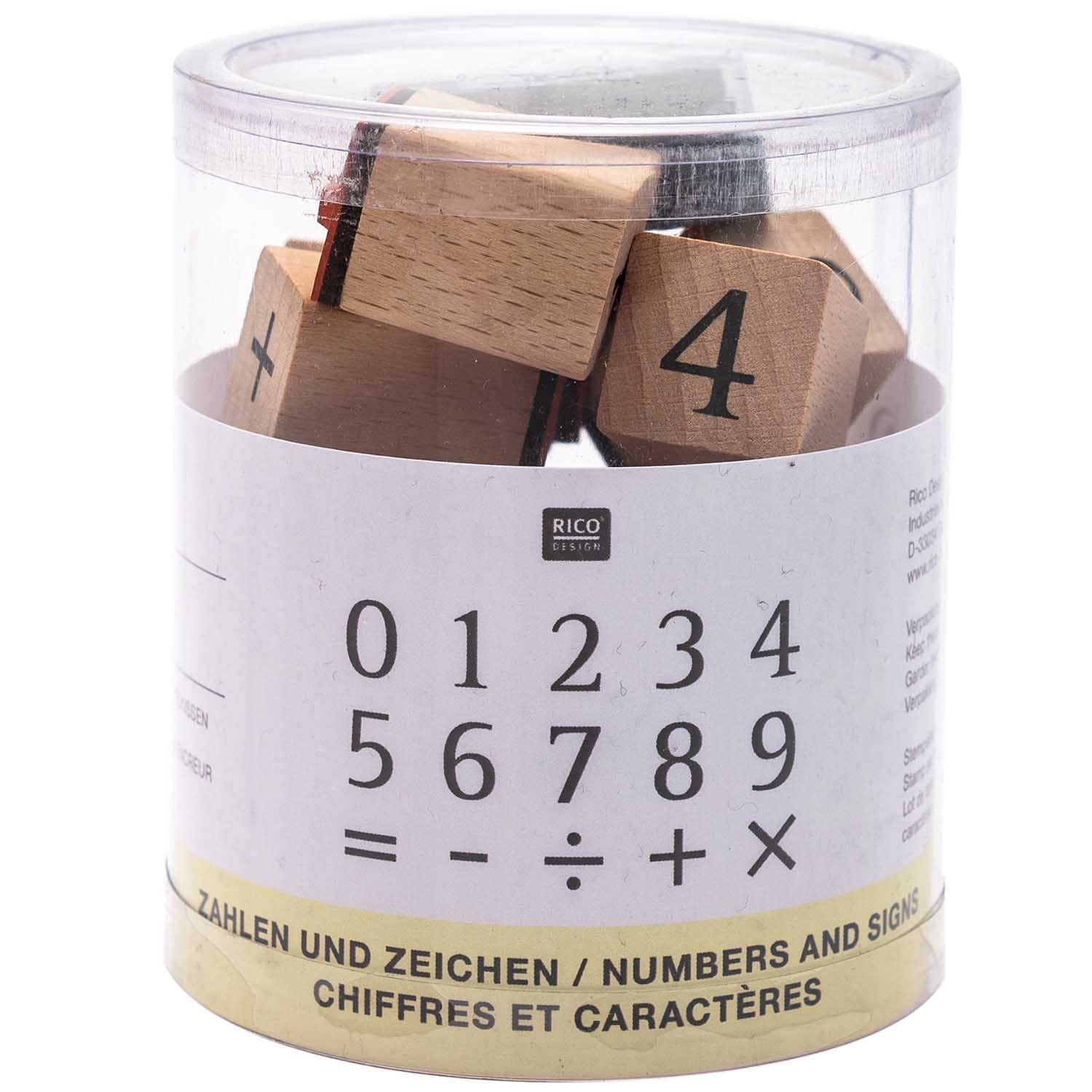 Numbers Stamp Set